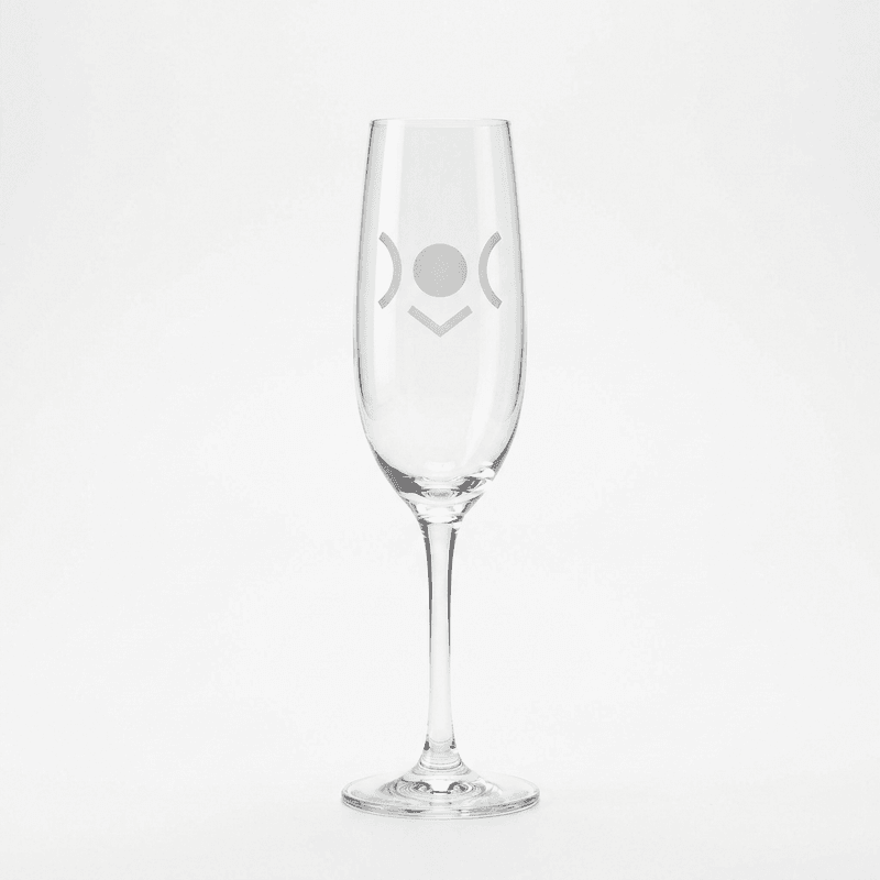 Champagne Flute 6oz — Custom