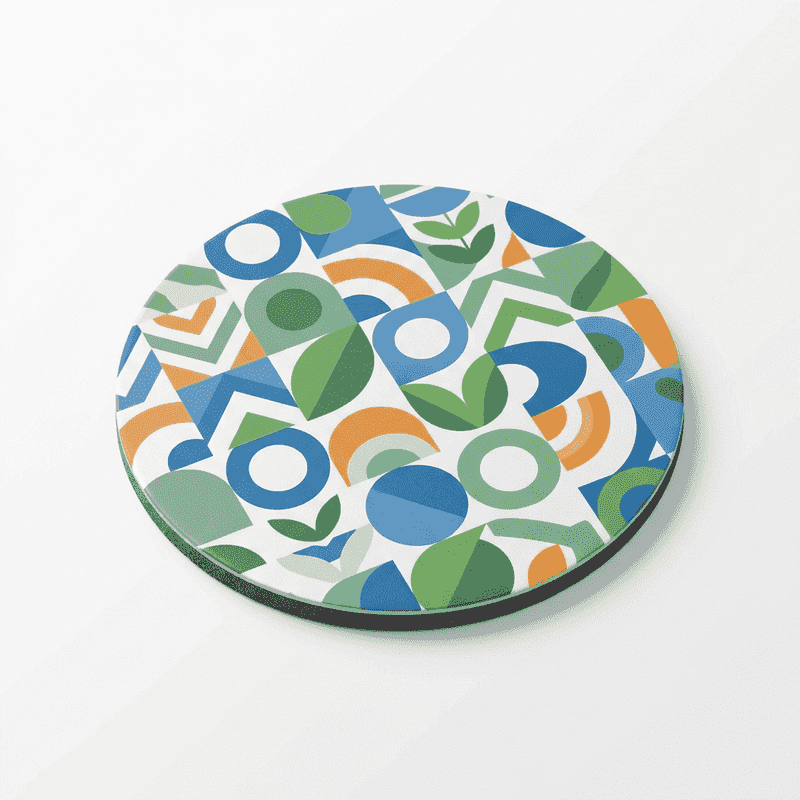 Vinyl Coaster — 3.5" Round, Premium